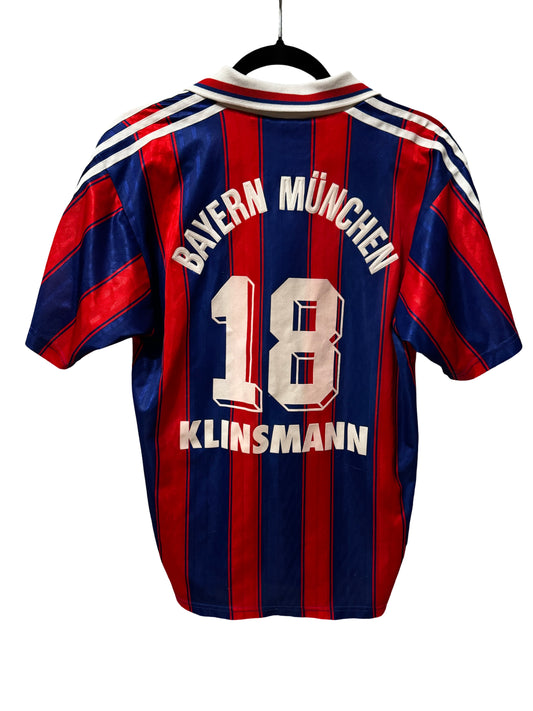 Adidas FC Bayern München Trikot 1995/1996 Gr. S Klinsmann