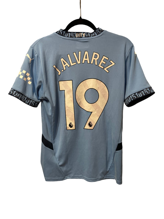 Puma Manchester City Trikot 2024/2025 Gr. S Alvarez