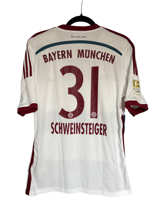 Adidas FC Bayern München Trikot 2014/2015 Gr. M Schweinsteiger