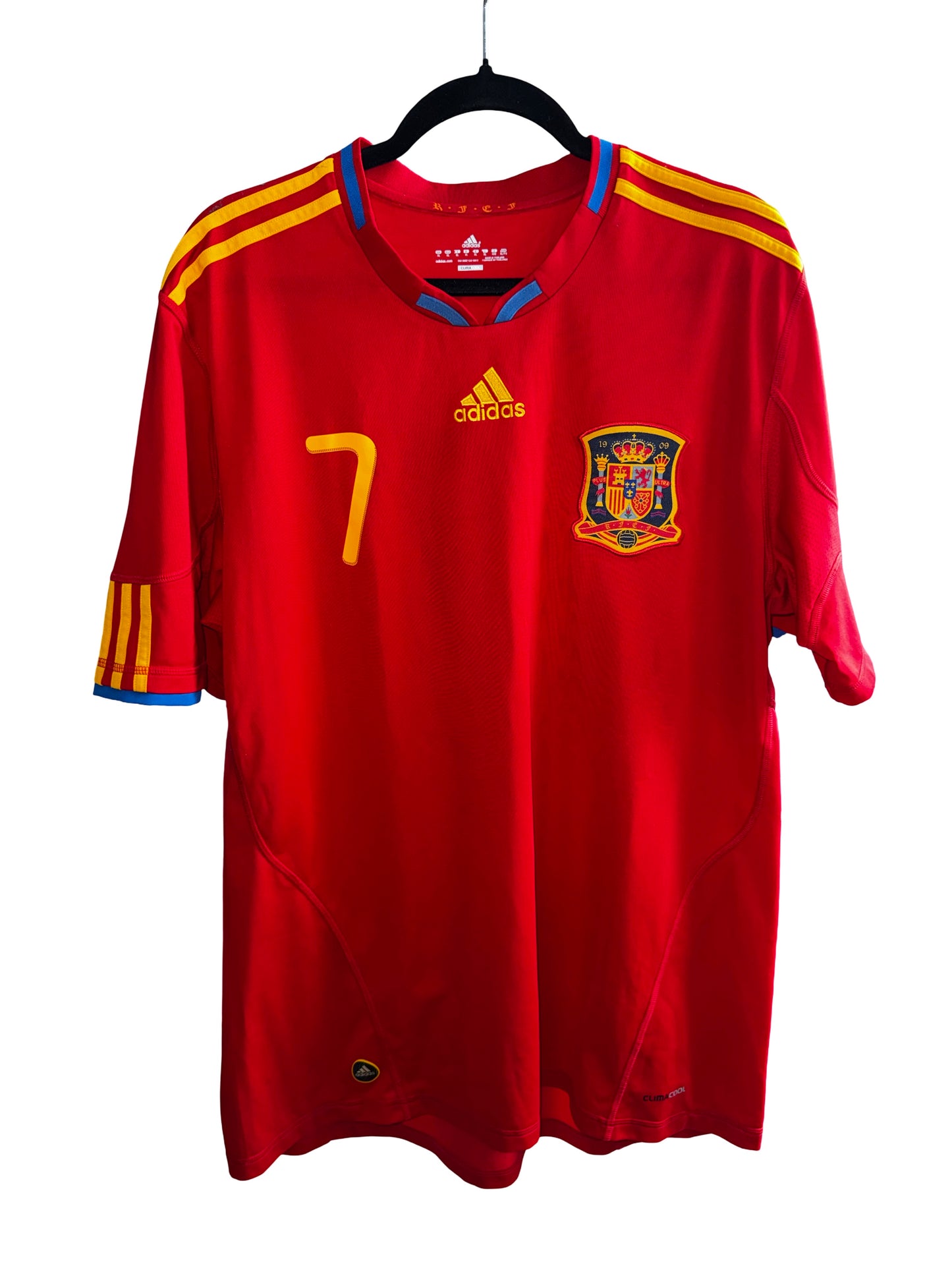 Adidas Spanien Trikot 2009/2010 Gr. L David Villa