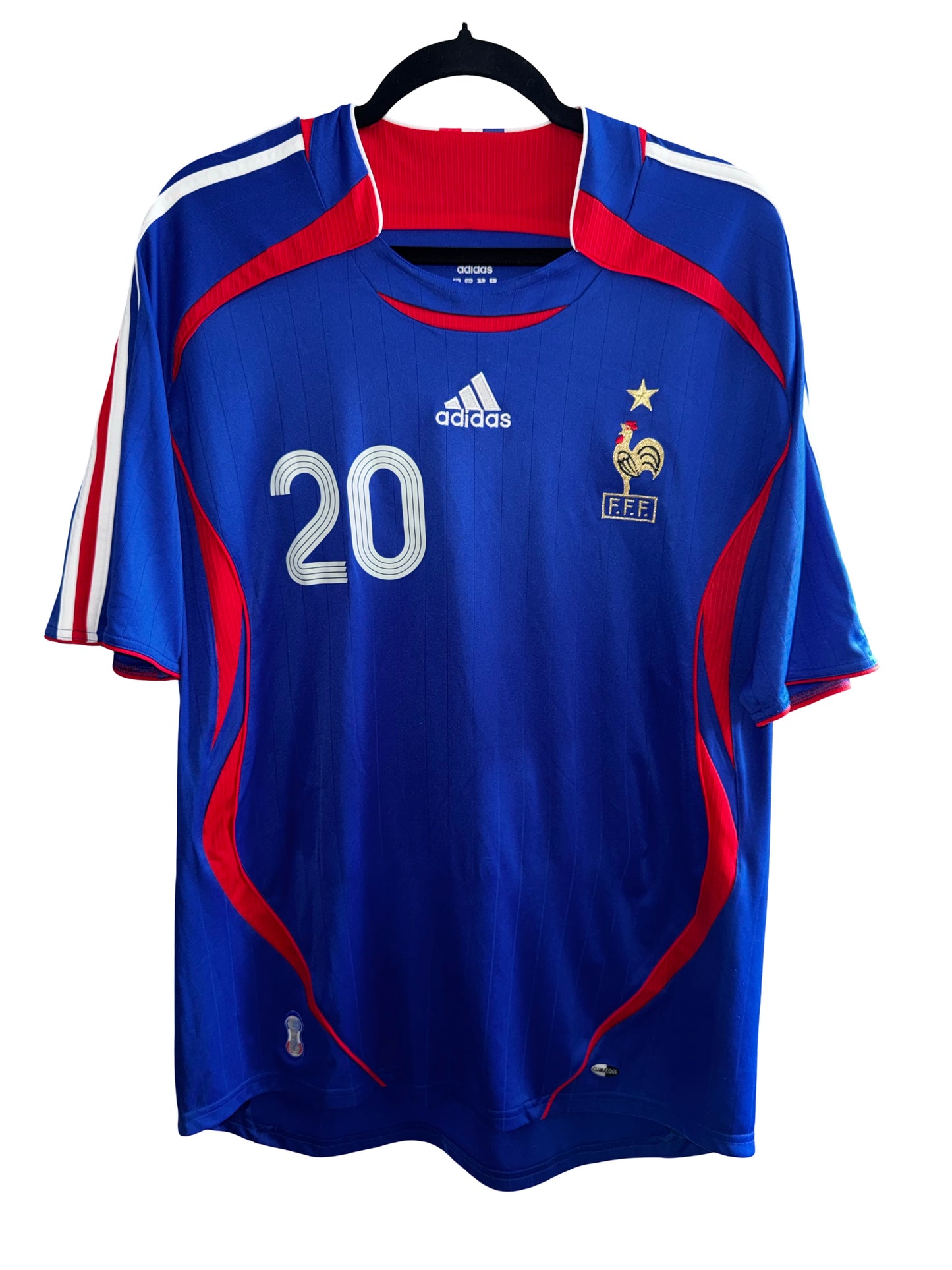 Adidas Frankreich Trikot 2006-2007 Gr. XL Trezeguet