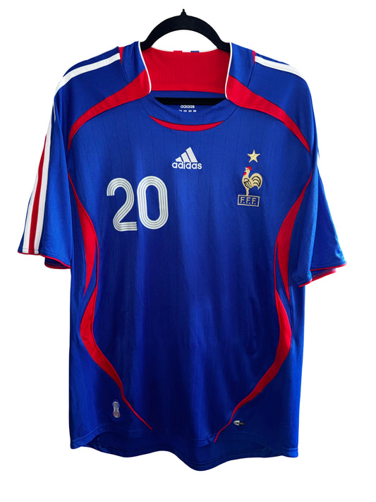 Adidas Frankreich Trikot 2006-2007 Gr. XL Trezeguet